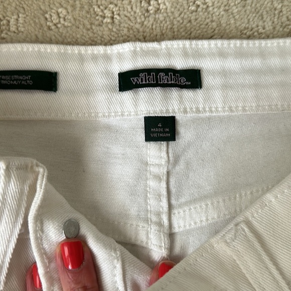 White denim-Wilde fable - Picture 3 of 5